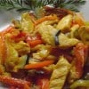 Pollo con Verduras y Salsa de Soja