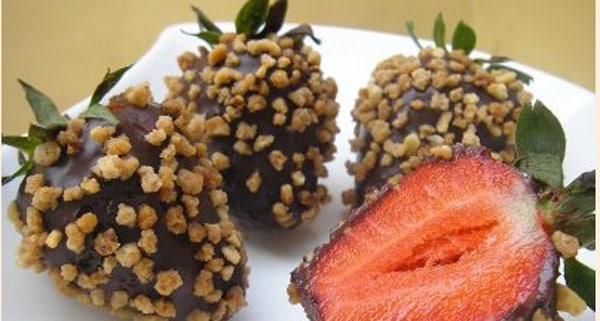 Fresas Cubiertas con Chocolate