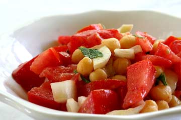 Ensalada de garbanzos