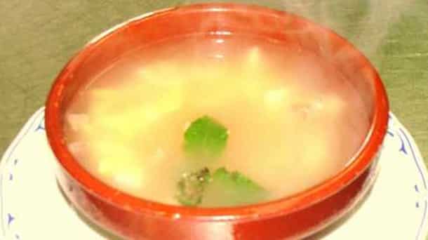 Sopa con Queso