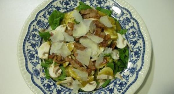 Ensalada de Espinacas y Vinagreta de Miel