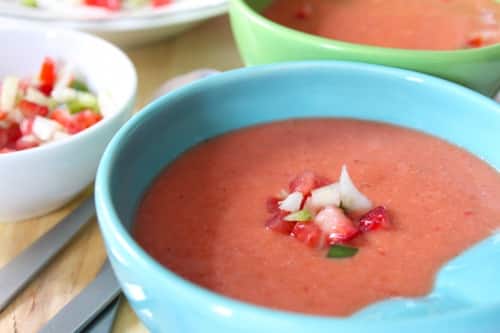 Gazpacho de Fresas