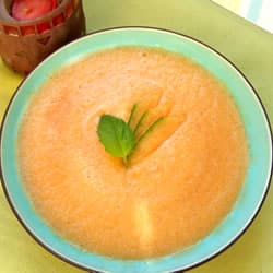 Sopa refrescante de melón