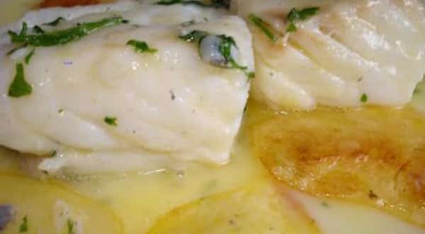 Bacalao con Patatas Fritas