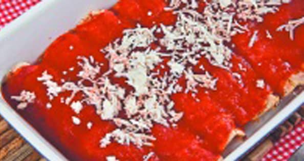 Entomatadas de Pollo