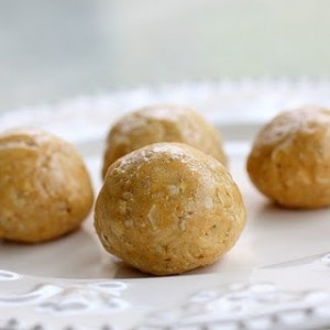 Bolitas de mantequilla de maní