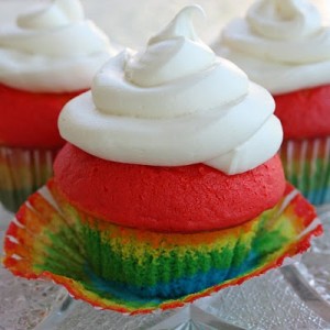 Cupcakes Arcoiris