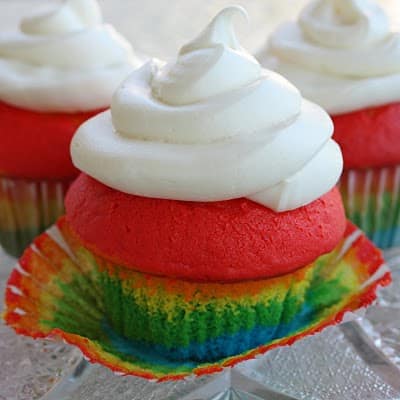 Cupcakes Arcoiris