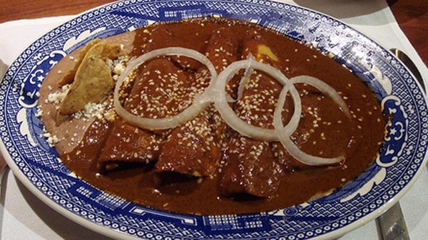 Enchiladas de Mole