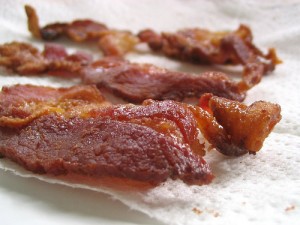 Bacon dulce glaseado 