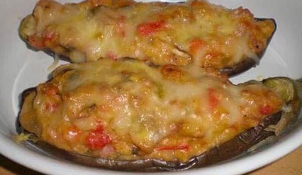 Berenjenas Rellenas con Carne