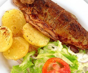 Trucha frita