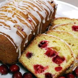 Pan de arándano y naranja.