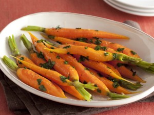 Zanahorias glaseada con miel  