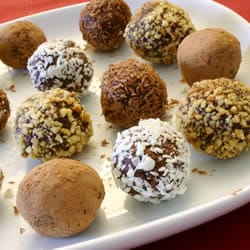 Trufas de chocolate