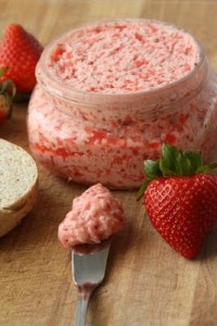 Mantequilla de fresas 