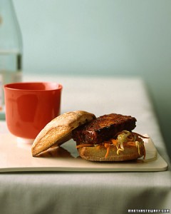 Hamburguesa de Tofu a la barbacoa 