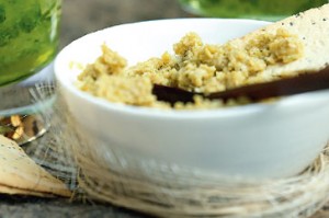 Tapenade de aceituna y lima 