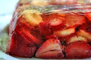 Un terrine de fruta 