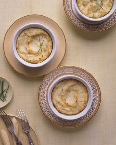 Papas al horno con salsa de yogur griego