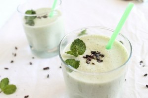 Batido verde para el día de San Patricio 