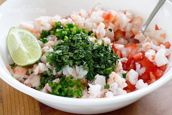 salsa de camarones