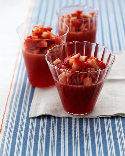 Gelatina de fresas naturales