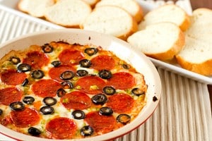 Dip de pizza