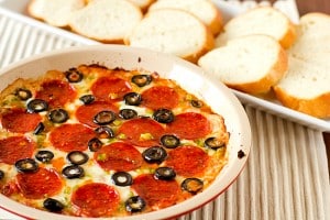 Dip de pizza