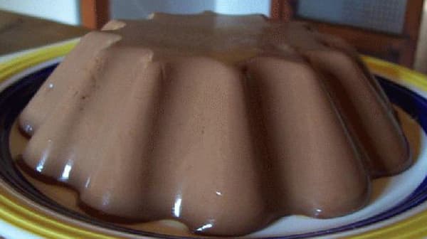 Flan de Chocolate