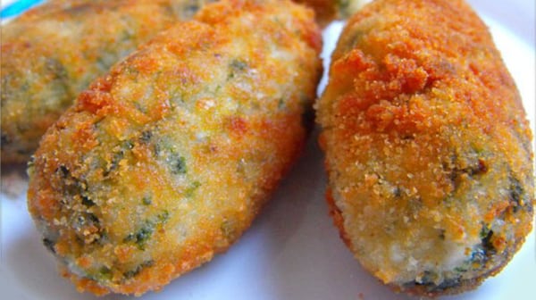 Croquetas de Arroz y Acelgas