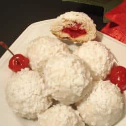 Galletitas con un toque de cereza