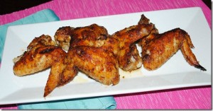 Alitas de pollo caribeño 