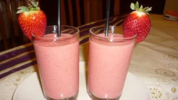 Batido de Fresas Light