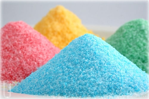 Azúcar de colores