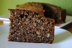 Pastel de almendras y nueces