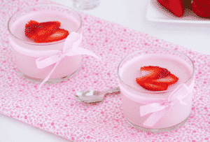 Mousse de fresas