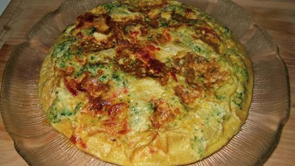 Tortilla dietética de Brócoli