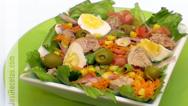 Ensalada con Atún