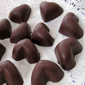Bombones de Chocolate para San Valentín