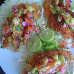 Tacos de Pescado Empanizado