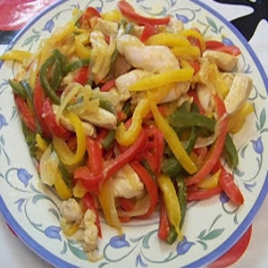 Fajitas de Pollo