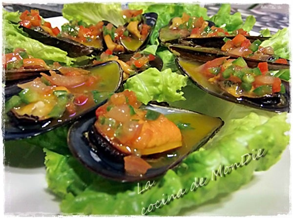 Mejillones a la vinagreta