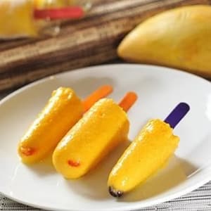 Paletas heladas de Mango con Yogur