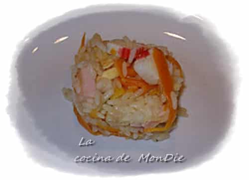 Arroz tres delicias