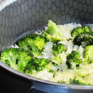 Arroz con Brócoli
