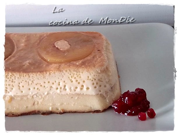 Puding de manzana