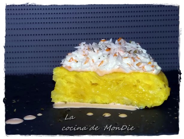 Tortilla de cangrejo