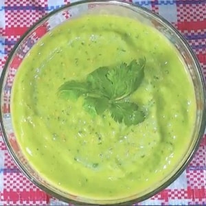 Salsa Verde de Aguacate