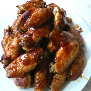 Alitas de Pollo Caramelizadas